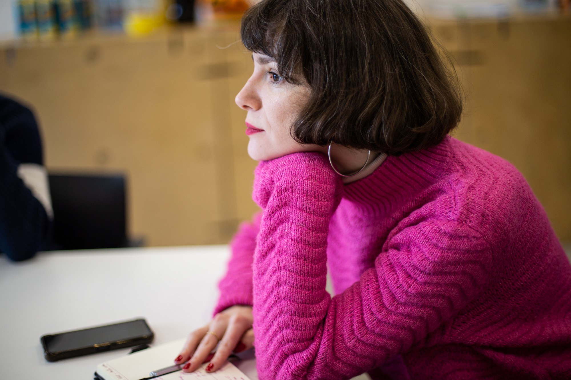 Andreea Tănase at work